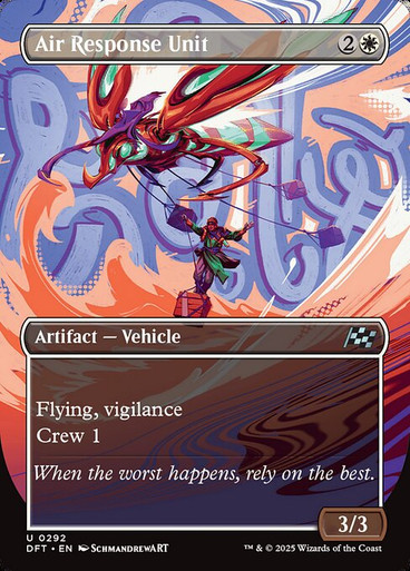 Air Response Unit (DFT) (Foil) (Borderless) (#292)