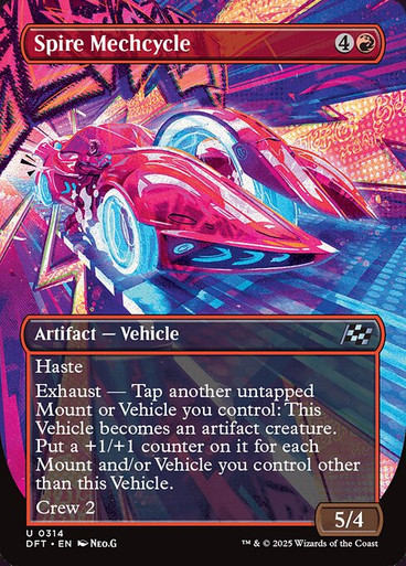 Spire Mechcycle (DFT) (Foil) (Borderless) (#314)