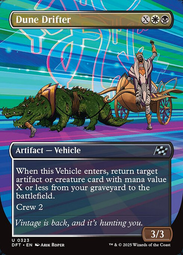 Dune Drifter (DFT) (Foil) (Borderless) (#323)