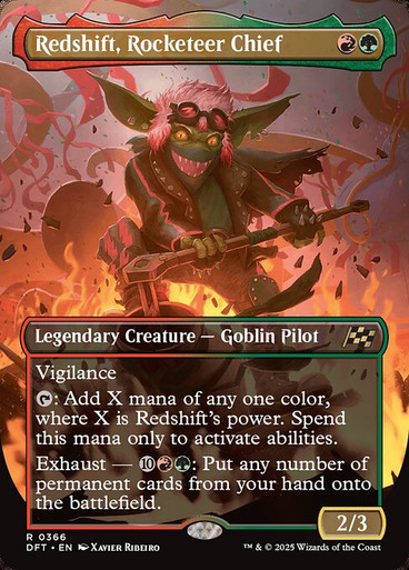 Redshift, Rocketeer Chief (DFT) (Borderless) (#366)