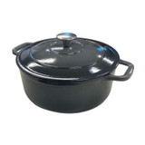 Gray Round Dutch Oven - 4L