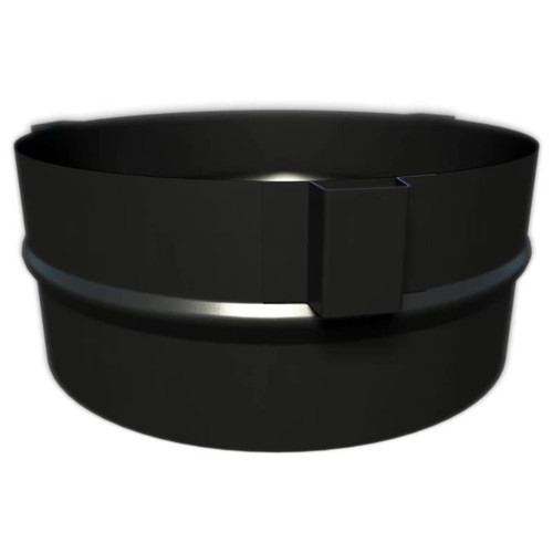 USP Double Wall Black 6" Low Profile Stove Adapter USP Double Wall Black 6" Low Profile Stove Adapter