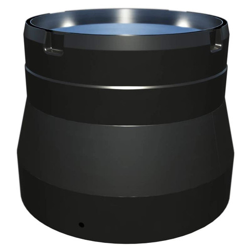 USP Double Wall Black 8" to 6" Reducer
