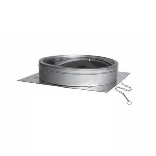 12" Anchor Plate w/Damper Dura-Tech Chimney 12" Anchor Plate w/Damper Dura-Tech Chimney