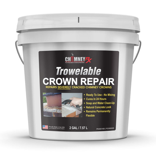 ChimneyRx Trowelable Crown Repair - 2 gal ChimneyRx Trowelable Crown Repair - 2 gal