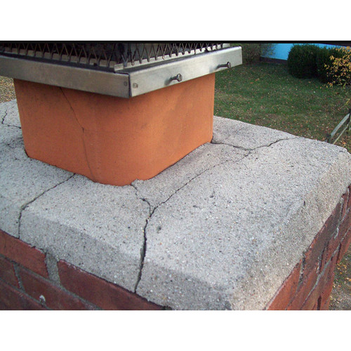 ChimneyRx Trowelable Crown Repair - 2 gal, alternate image 1 ChimneyRx Trowelable Crown Repair - 2 gal, alternate image 1
