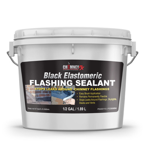 ChimneyRx Elastomeric Flashing Sealant - 1/2 gal ChimneyRx Elastomeric Flashing Sealant - 1/2 gal