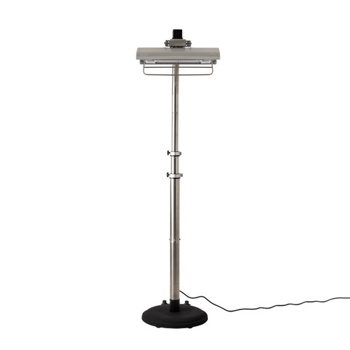 Stainless Steel Telescoping Offset Pole Mounted Infrared Patio Heater