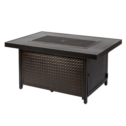 Weyland Rectangle Aluminum LPG Fire Pit