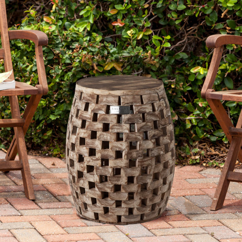 Maya Oval Garden Stool