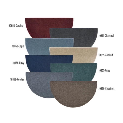 Cottage Hearth 4 Ft Half Round Polypropylene Rug