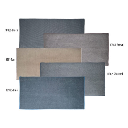 Guardian Rectangular 2'x4' Fiberglass Hearth Rug