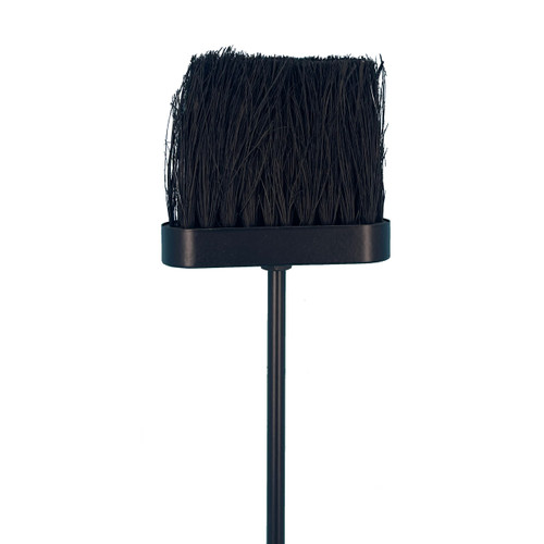 Black Fireplace Tampico Brush - 27" Long