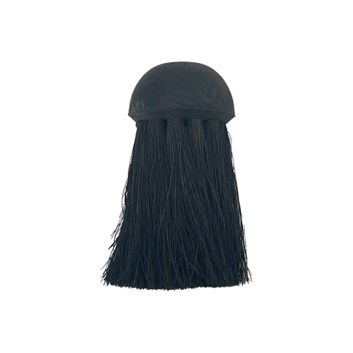 Round Fireplace Replacement Brush Head - 4" x 1 3/4" x 1