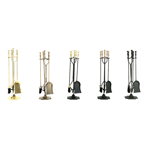 5 Piece Fireplace Tool Set