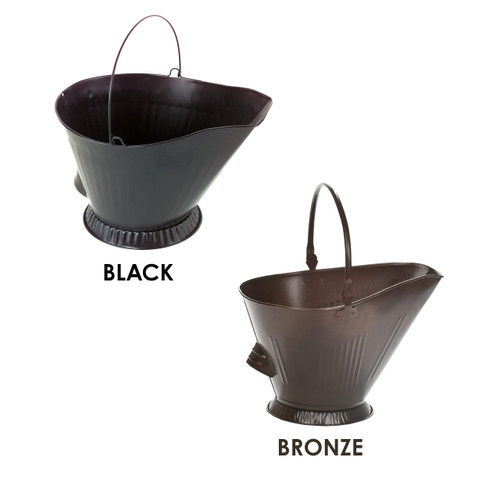 Coal Hod for Fireplace, Stove & Fire Pit