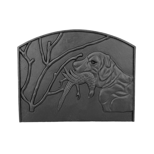 Fireplace Fire Back - Dog - 15"H x 19"W