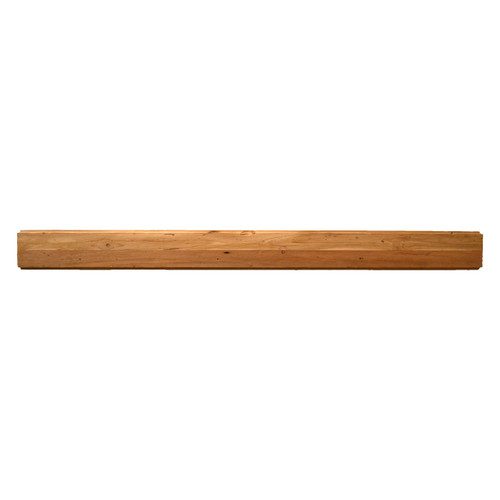 Wood Mantel for Fireplace - 5ft - Teak - Sanded Natural Finish