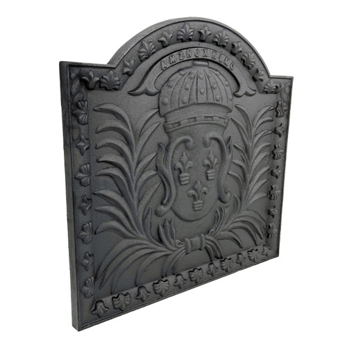 Fireplace Fire Back - Medallion - 19.5" x 19.5"