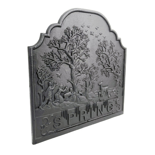  Fireplace Fire Back - Spring - 20.75" x 20.75"