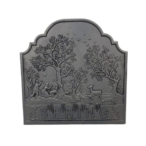  Fireplace Fire Back - Spring - 20.75" x 20.75"