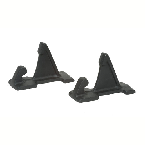 Fireplace Fire Back Feet - Pair - 6.5"L x 2.5"W x 4.25"H