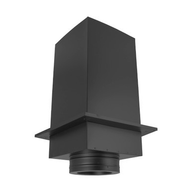 DuraTech  Stainless Steel Square Support Box - 11" w/Flue Extension