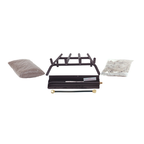 Fireplace Burner Kit 20" Long, Natural Gas Only