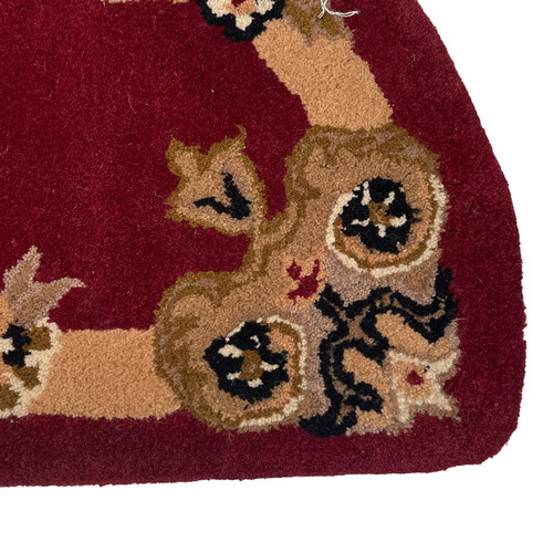 Brown Fireplace Hearth Rug