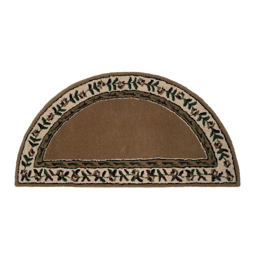 Fireplace Hearth Rug - Beige