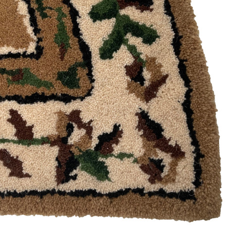 Fireplace Hearth Rug - Beige