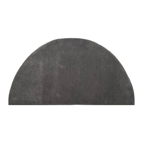 Grey Fireplace Hearth Rug