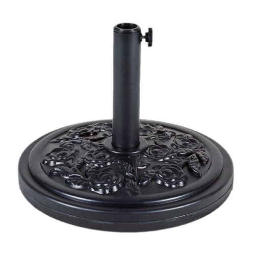AZ Patio Heaters Round Concrete Base in Plastic for Market Umbrella