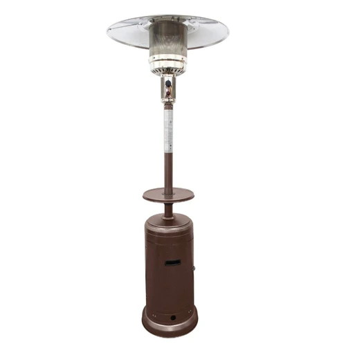 AZ Patio Heaters Hammered Bronze Outdoor Patio Heater with Table