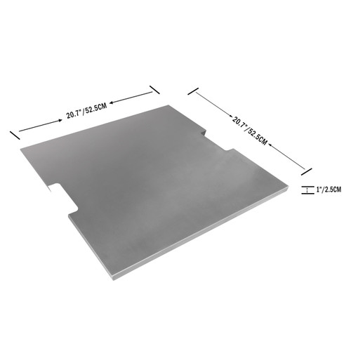Stainless Steel Lid for Manhattan Fire Table