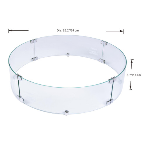 Round Wind Screen