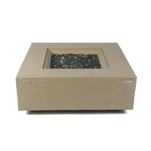 Uluru 40” Sandstone Fire Table - Sunlight Yellow