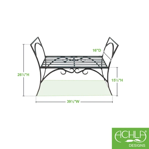 Backless Arbor Bench