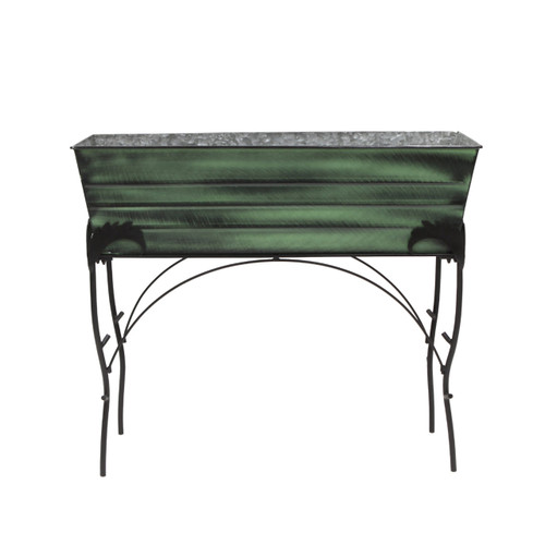 30"H Flora Stand- Large Green Flower Box