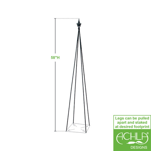 58" Fleur-de-lis Trellis