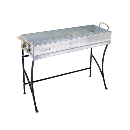 22" Trestle & Tray Plant Stand