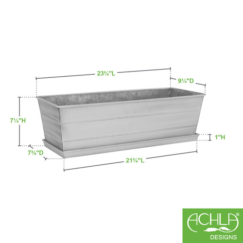 Medium White Flower Box Tray Kit