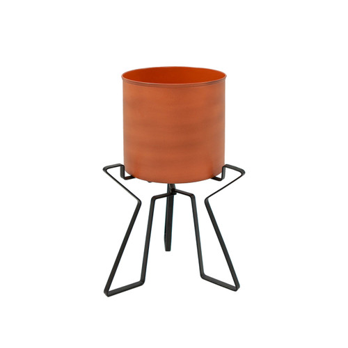 Florence Planter- Burnt Sienna Cylinder