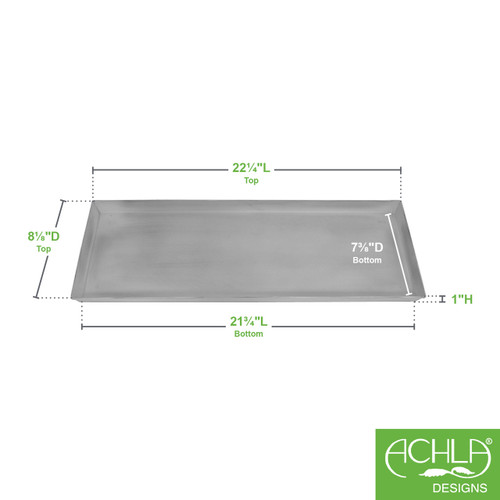 Medium White Flower Box Tray, pack of 2