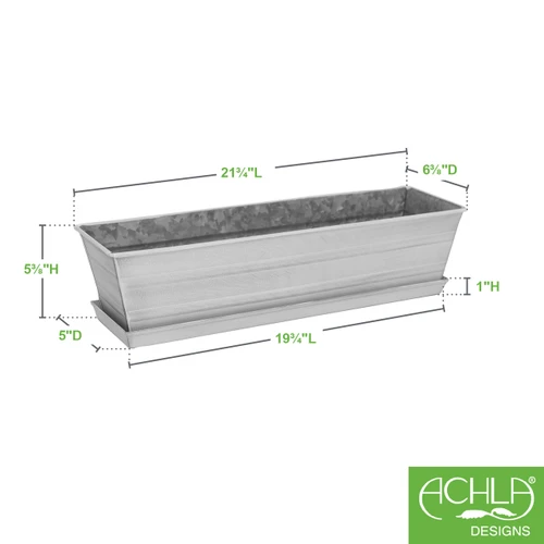 Small White Flower Box Tray Kit