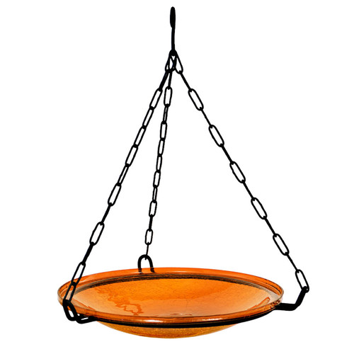 14" Mandarin Hanging Birdbath