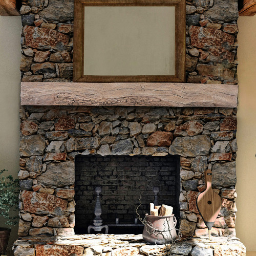 Rickhouse Pale Honey 6' Mantel Shelf Kit