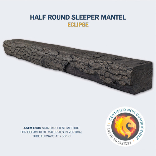 Half-Round Sleeper Eclipse 6' Mantel Shelf Kit