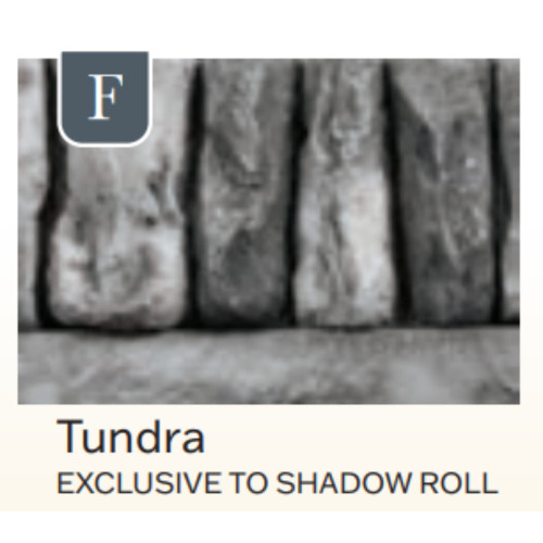 Shadow Roll Stone Fence 68" Tundra Mantel Shelf Kit