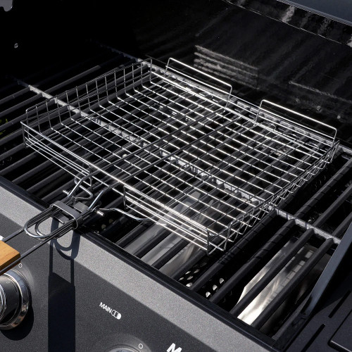 Large Stainless Steel Grilling Basket